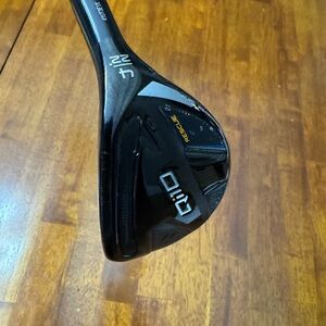 Very Good Condition TaylorMade Qi10 4 22* Hybrid Regular Flex Ventus Blue TR RH